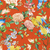 Samples and Purchasing available for Golden Parrot Wp - Coral Multi By Clarke And Clarke | Clarke & Clarke Botanical Wonders Wallpaper |Animal/Insects Novelty Wallcovering Print at Designer Wallcoverings and Fabrics