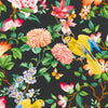 Golden Parrot Wp - Noir Multi By Clarke And Clarke | Clarke & Clarke Botanical Wonders Wallcovering |Animal/Insects Novelty Wallcovering Print