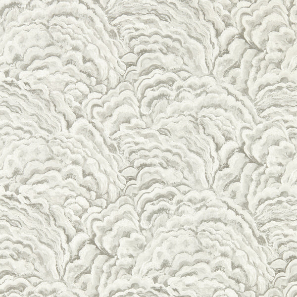 Lumino - Cloud Wp Grey By Clarke And Clarke | Clarke & Clarke Exotica 2 Luxury Wallcovering | Modern Wallcovering Print