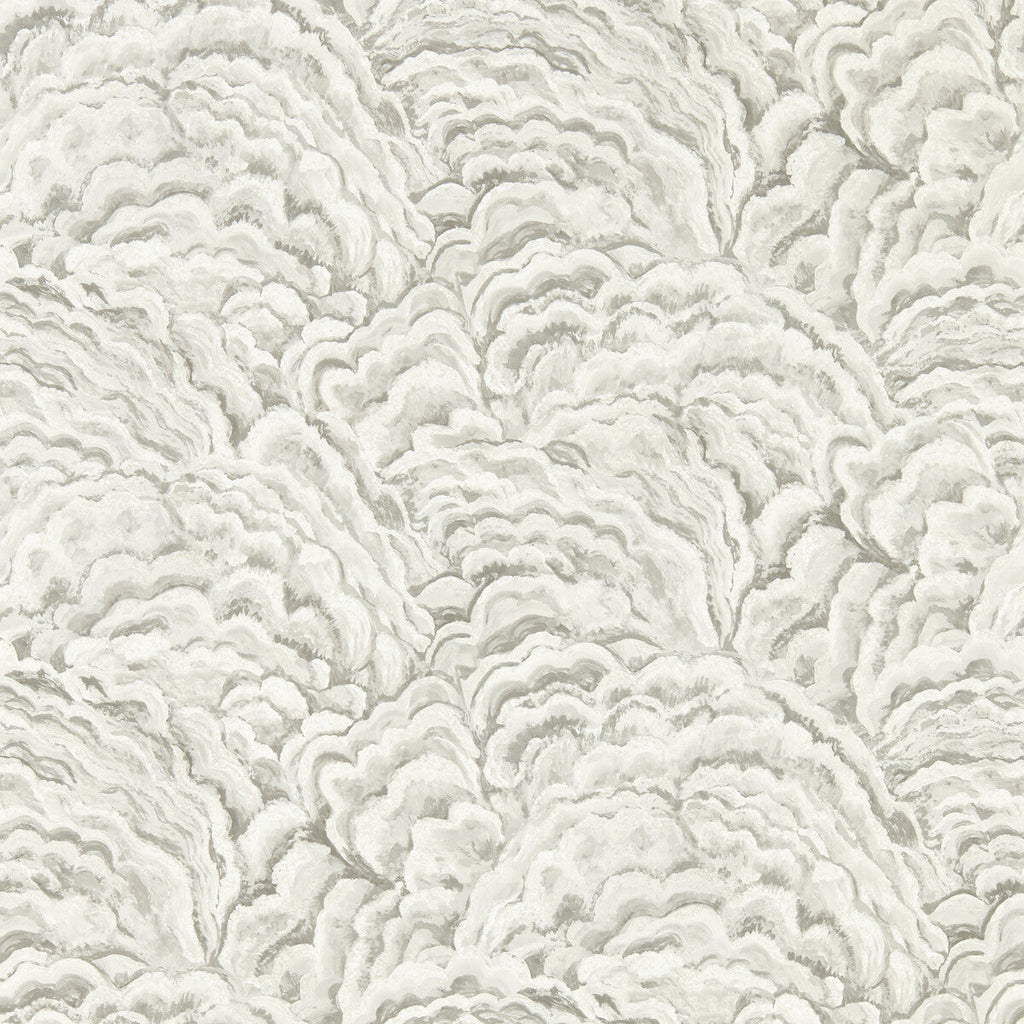 Samples and Purchasing available for Lumino - Cloud Wp Grey By Clarke And Clarke | Clarke & Clarke Exotica 2 Luxury Wallcovering | Modern Wallcovering Print at Designer Wallcoverings and Fabrics