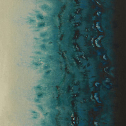 Disperse - Teal Wp Teal By Clarke And Clarke | Clarke & Clarke Fusion Luxury Wallcovering | Modern Wallcovering Print