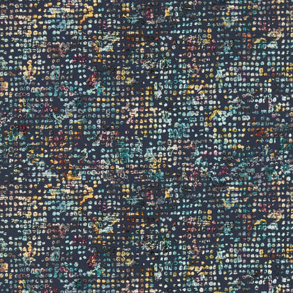 Scintilla - Midnight Wp Multi By Clarke And Clarke | Clarke & Clarke Fusion Luxury Wallcovering | Modern Wallcovering Print