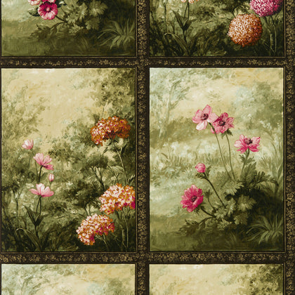 Artus - Antique Wp Bronze By Clarke And Clarke | Clarke & Clarke Marianne Wallcovering | Botanical & Floral Wallcovering Print