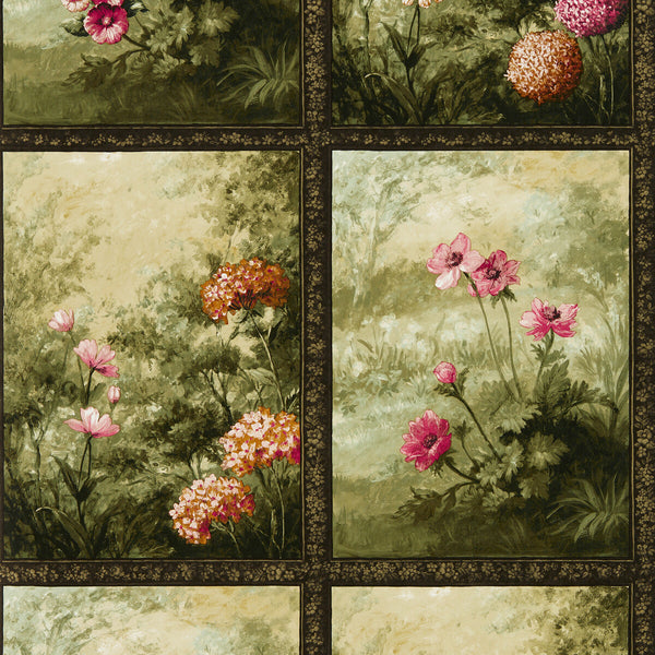 Artus - Antique Wp Bronze By Clarke And Clarke | Clarke & Clarke Marianne Wallcovering | Botanical & Floral Wallcovering Print