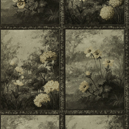 Artus - Gilver Wp Gold By Clarke And Clarke | Clarke & Clarke Marianne Wallcovering | Botanical & Floral Wallcovering Print