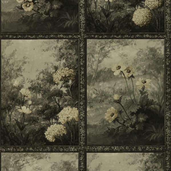 Artus - Gilver Wp Gold By Clarke And Clarke | Clarke & Clarke Marianne Wallcovering | Botanical & Floral Wallcovering Print
