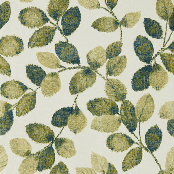 Northia - Olive Peacock Wp Green By Clarke And Clarke | Clarke & Clarke Marianne Wallcovering |Botanical & Floral Metallic Wallcovering Print