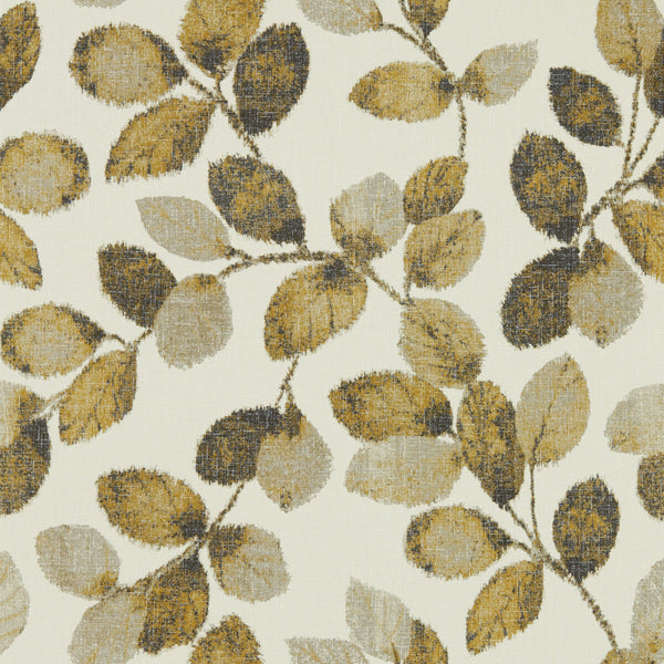 Northia - Pewter Gold Wp Gold By Clarke And Clarke | Clarke & Clarke Marianne Wallcovering |Botanical & Floral Metallic Wallcovering Print