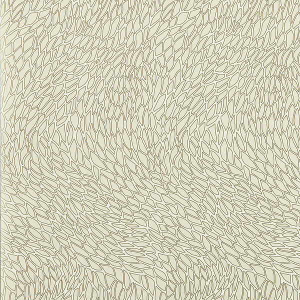 Corallino - Ivory Wp Neutral By Clarke And Clarke | Clarke & Clarke Lusso Wallcovering |Metallic Animal Skins Wallcovering Print