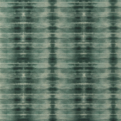 Eterea - Teal Wp Teal By Clarke And Clarke | Clarke & Clarke Lusso Wallcovering |Abstract Stripes Wallcovering Print