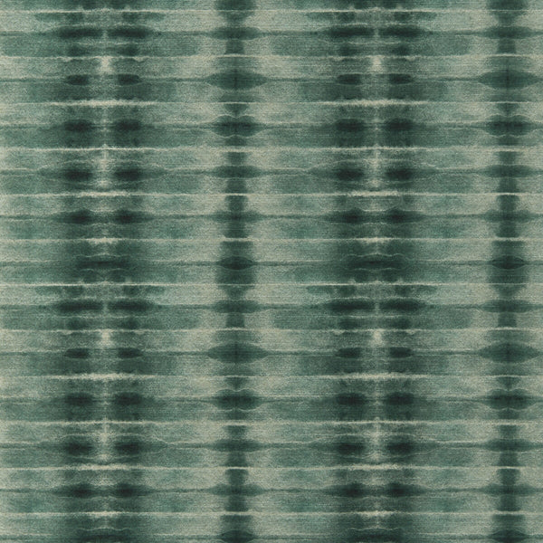 Eterea - Teal Wp Teal By Clarke And Clarke | Clarke & Clarke Lusso Wallcovering |Abstract Stripes Wallcovering Print