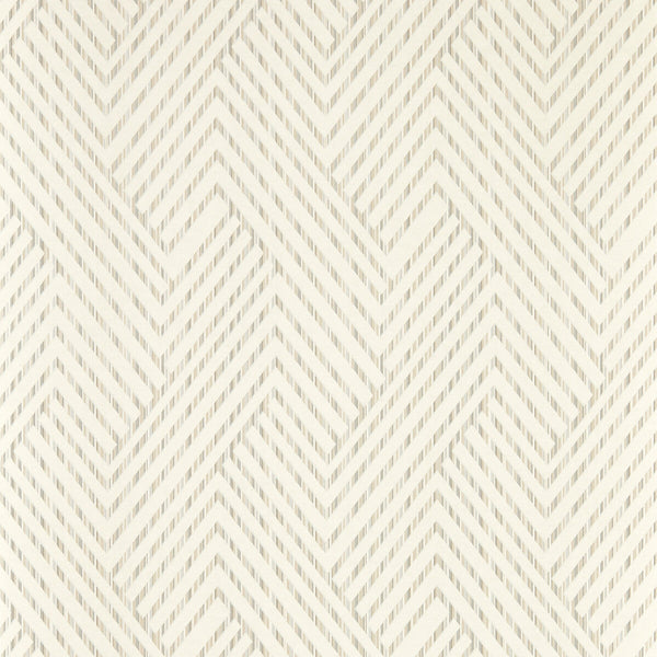 Grassetto - Ivory Wp Ivory By Clarke And Clarke | Clarke & Clarke Vivido Wallcovering |Geometric Stripes Wallcovering Print