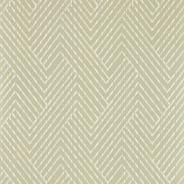 Grassetto - Linen Wp Beige By Clarke And Clarke | Clarke & Clarke Vivido Wallcovering |Geometric Stripes Wallcovering Print