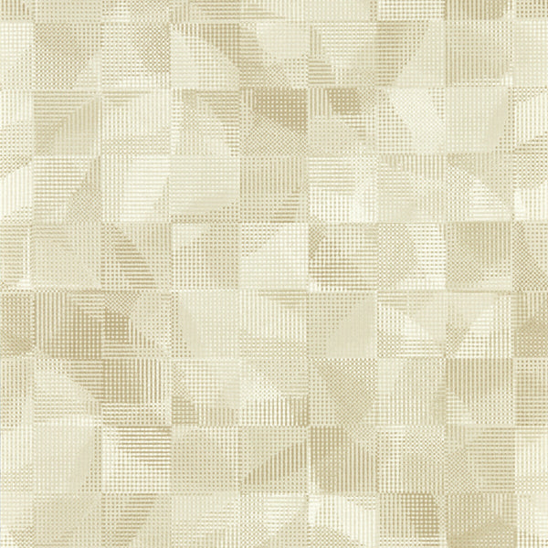 Impatto - Natural Wp Beige By Clarke And Clarke | Clarke & Clarke Vivido Wallcovering | Geometric Wallcovering Print