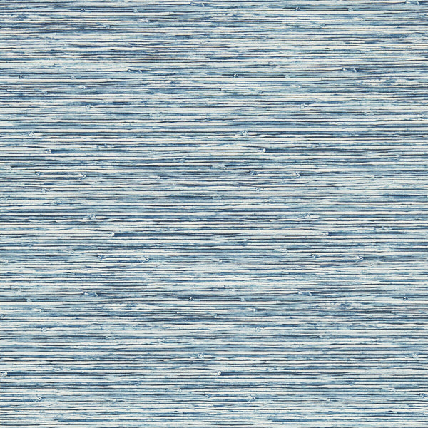Xan - Caribbean Wp Blue By Clarke And Clarke | Clarke & Clarke Breegan Jane Wallcovering |Stripes Texture Wallcovering Print