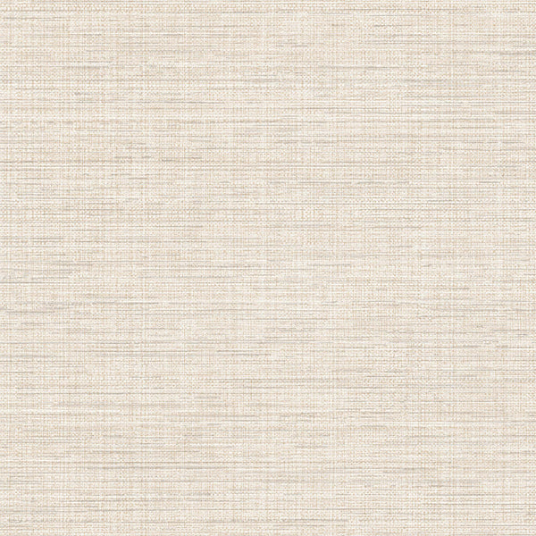 Amsterdam Asian Linen Alabaster Wallcovering | Phillipe Romano