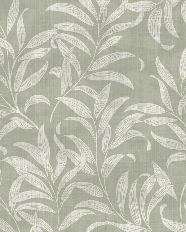 Amsterdam Sage CELADON Wallcovering | Phillipe Romano