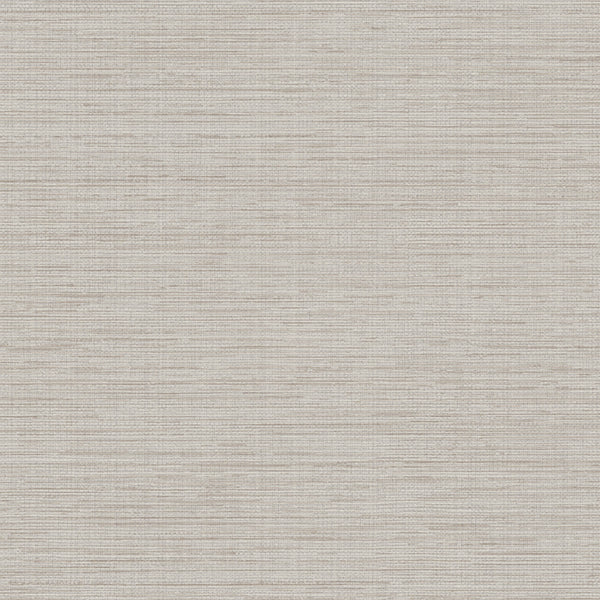 Amsterdam Asian Linen Warm Silver Wallcovering | Phillipe Romano