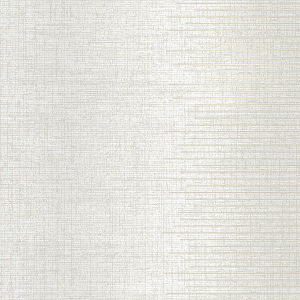 Amsterdam Chameleon Stripe Pearly White Wallcovering | Phillipe Romano