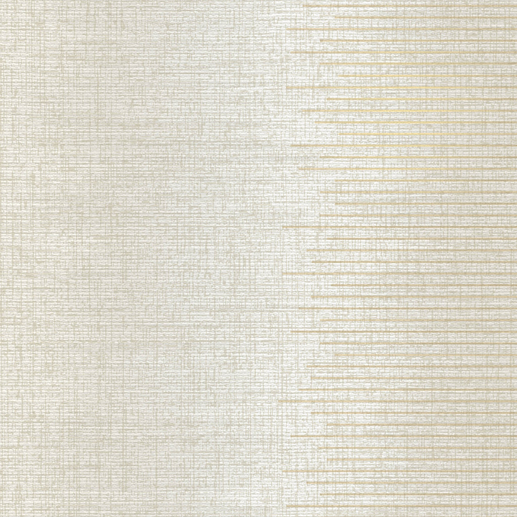 Amsterdam Chameleon Stripe Mystical Ivory Wallcovering | Phillipe Romano