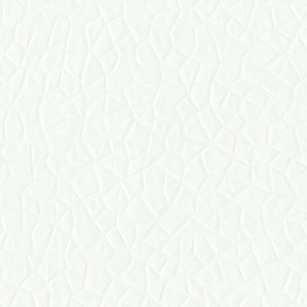 Amsterdam Facets Architectural White Wallcovering | Phillipe Romano