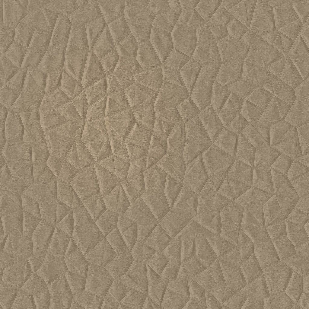 Amsterdam Facets Café Au Lait Wallcovering | Phillipe Romano