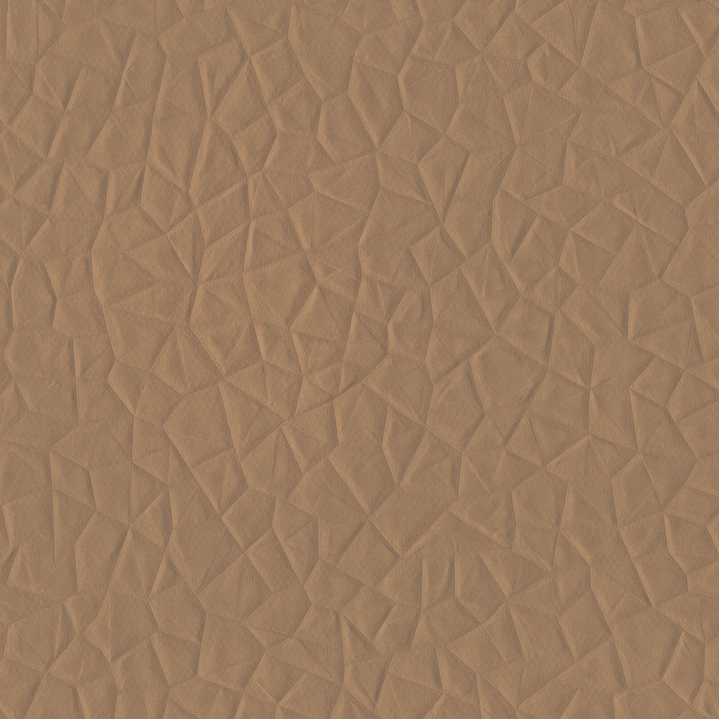 Amsterdam Facets Antique Bronze Wallcovering | Phillipe Romano