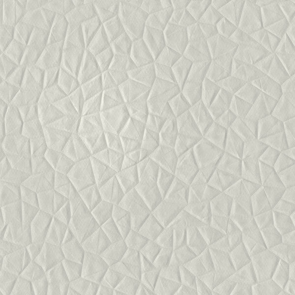 Amsterdam Facets Soft Pewter Wallcovering | Phillipe Romano