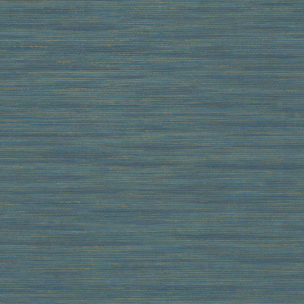 Amsterdam Horizon Line Teal Tide Wallcovering | Phillipe Romano