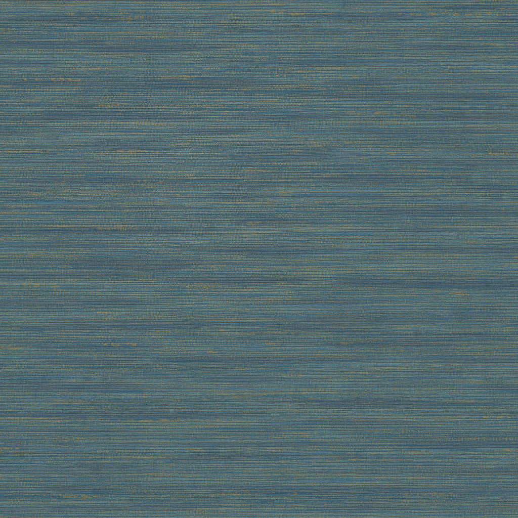 Amsterdam Horizon Line Teal Tide Wallcovering | Phillipe Romano