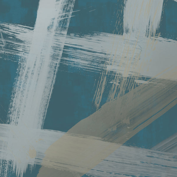 Amsterdam Hot Streak Twinkling Teal Wallcovering | Phillipe Romano
