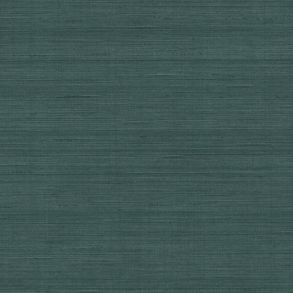 Amsterdam Mulberry Taffeta Teal Wallcovering | Phillipe Romano