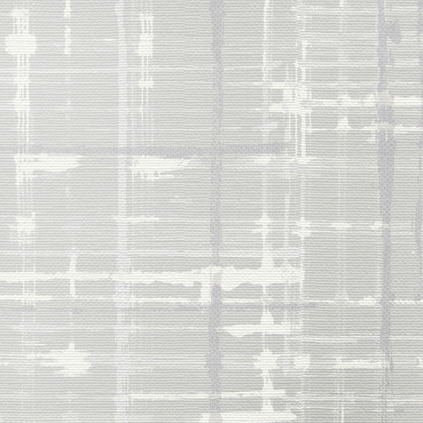 Amsterdam Plaidish Smoky Luster Wallcovering | Phillipe Romano