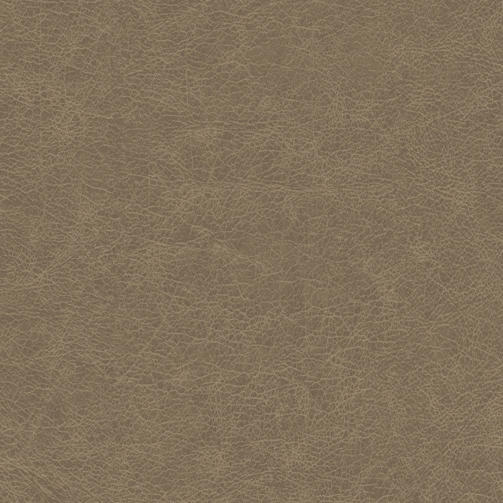 Amsterdam Saffian Leather Bronco Brown Wallcovering | Phillipe Romano