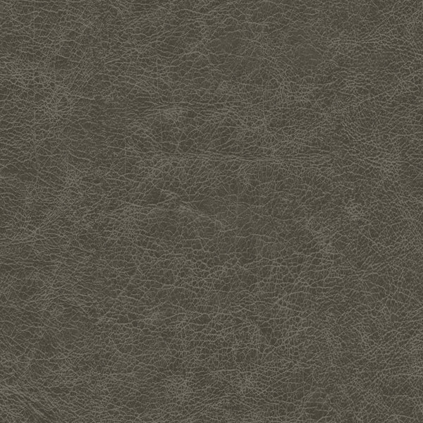 Amsterdam Saffian Leather Rocker Black Wallcovering | Phillipe Romano