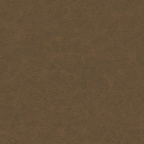 Amsterdam Saffian Leather Chestnut Wallcovering | Phillipe Romano