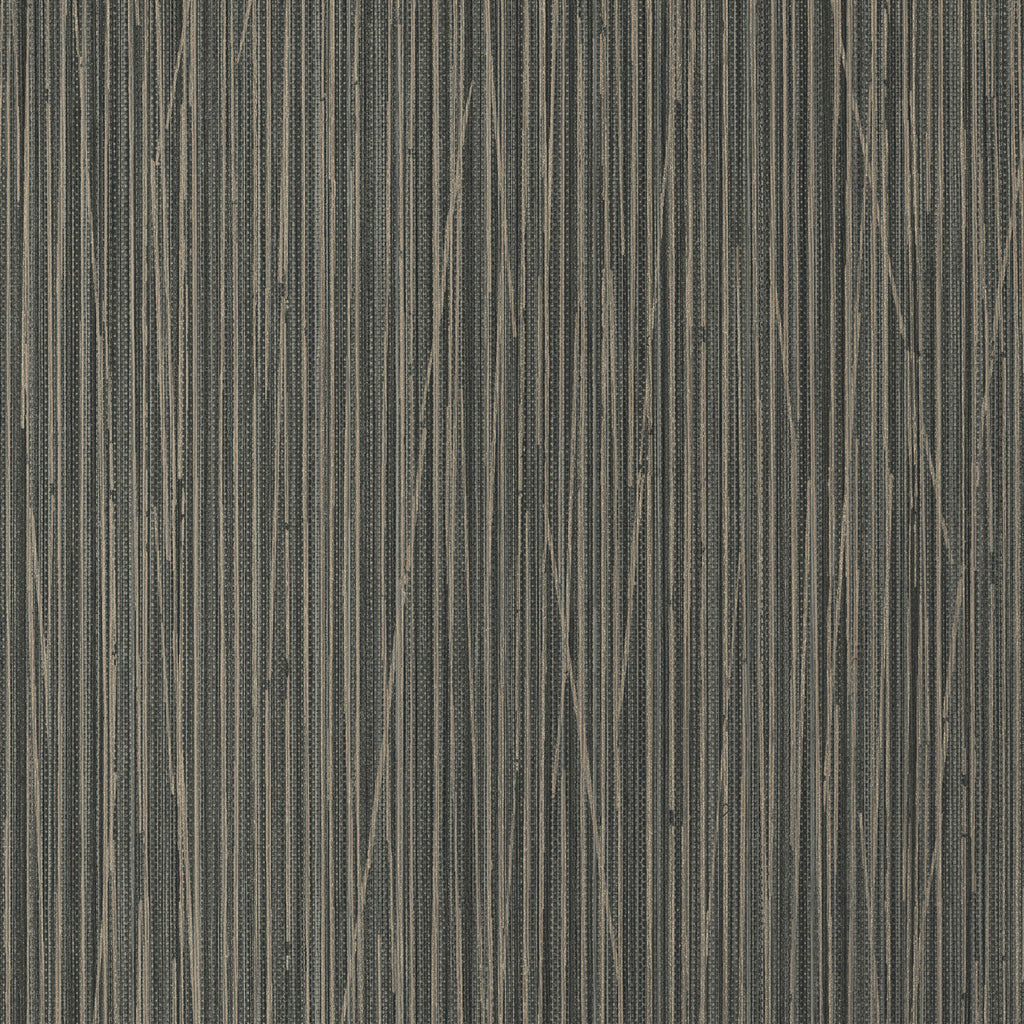 Amsterdam Scribble Sticks Satin Slate Wallcovering | Phillipe Romano
