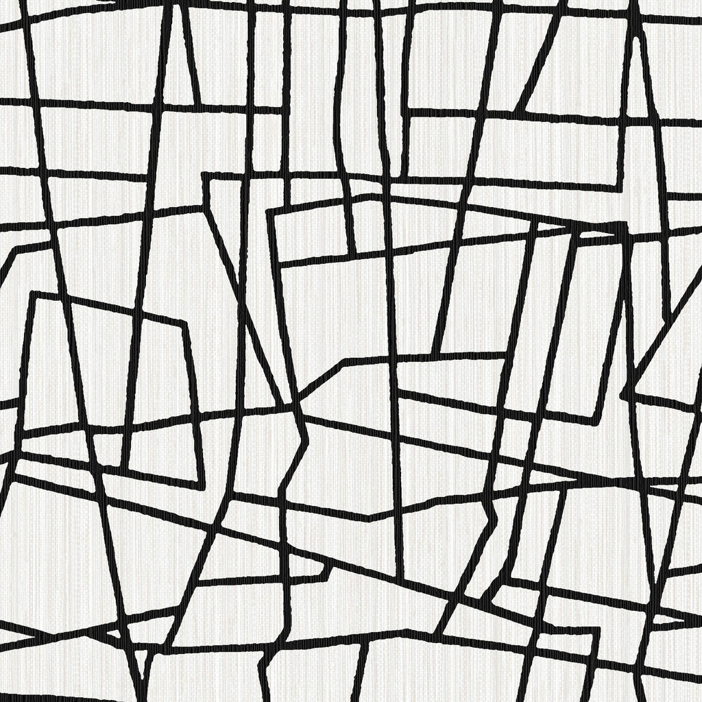 Amsterdam Scribble Cloudy Ink Wallcovering | Phillipe Romano