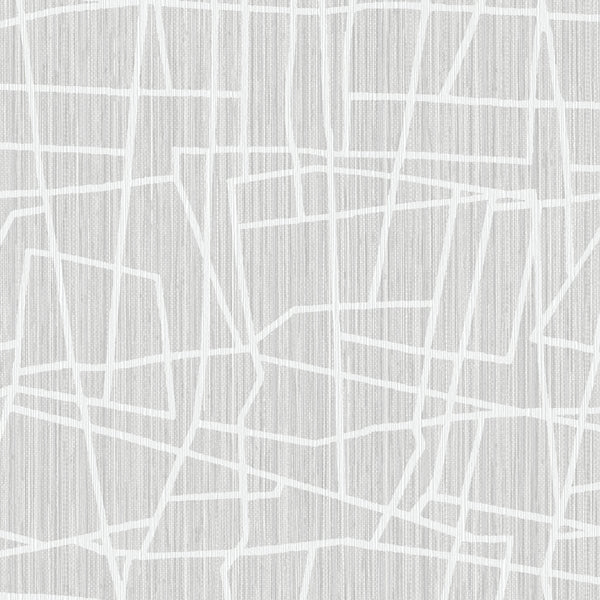 Amsterdam Scribble Winter Frost Wallcovering | Phillipe Romano