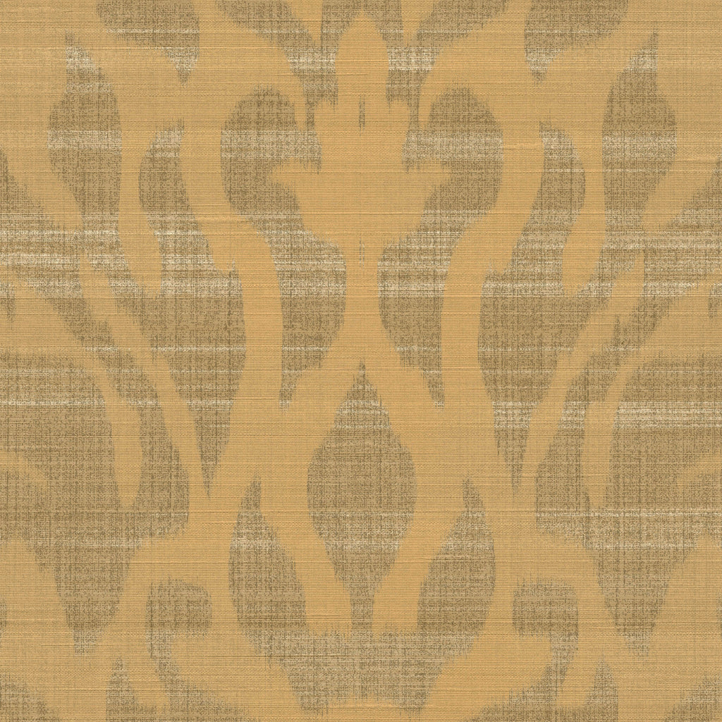 Amsterdam Shadow Damask Toasty Maple Wallcovering | Phillipe Romano