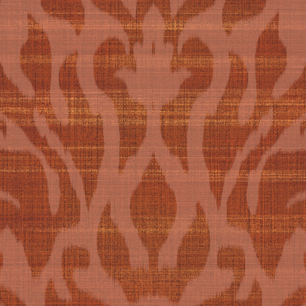 Amsterdam Shadow Damask Spiced Cider Wallcovering | Phillipe Romano