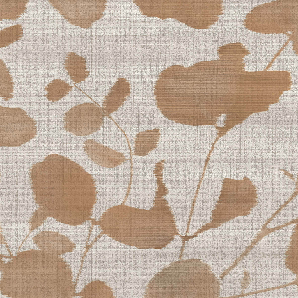 Amsterdam Shadow Leaves Tender Taupe Wallcovering | Phillipe Romano