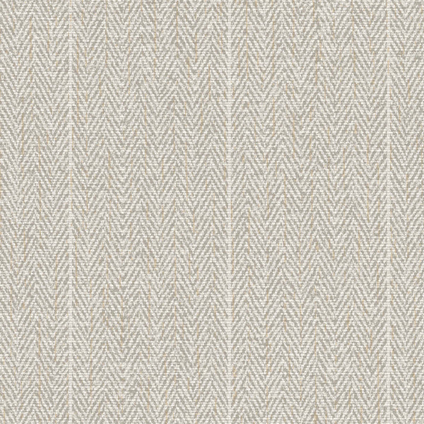 Amsterdam Tailored Stripe Neutral Weft Wallcovering | Phillipe Romano