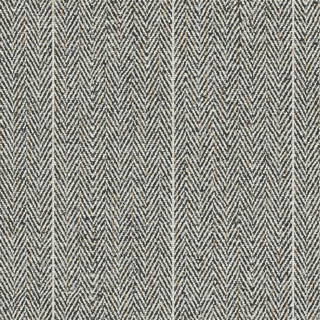 Amsterdam Tailored Stripe Black Thread Wallcovering | Phillipe Romano