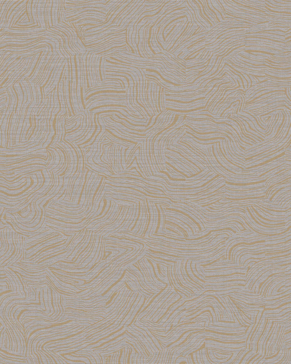 Amsterdam Be-Wave Gilded Dove Wallcovering | Phillipe Romano