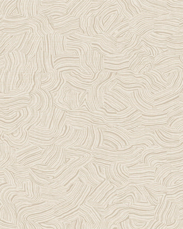 Amsterdam Be-Wave Oat Wallcovering | Phillipe Romano
