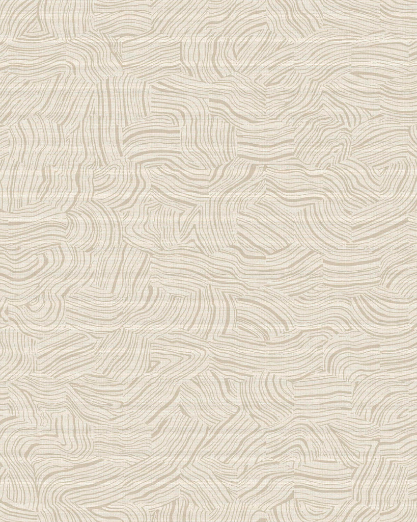 Amsterdam Be-Wave Oat Wallcovering | Phillipe Romano