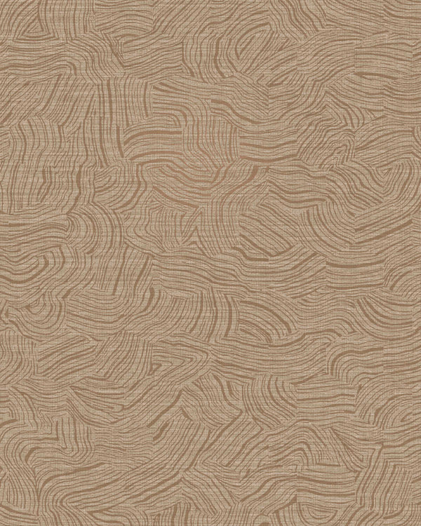 Amsterdam Be-Wave Hazelnut Wallcovering | Phillipe Romano