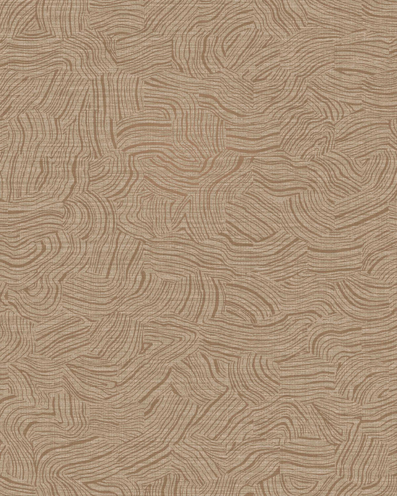 Amsterdam Be-Wave Hazelnut Wallcovering | Phillipe Romano