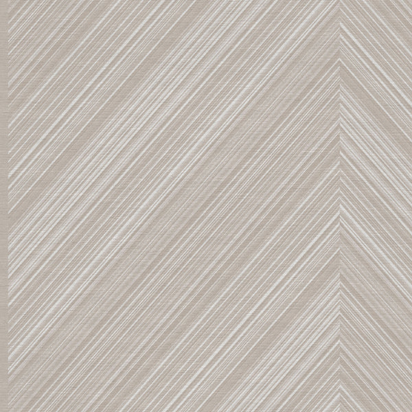 Amsterdam Zig Zag Titan Taupe Wallcovering | Phillipe Romano